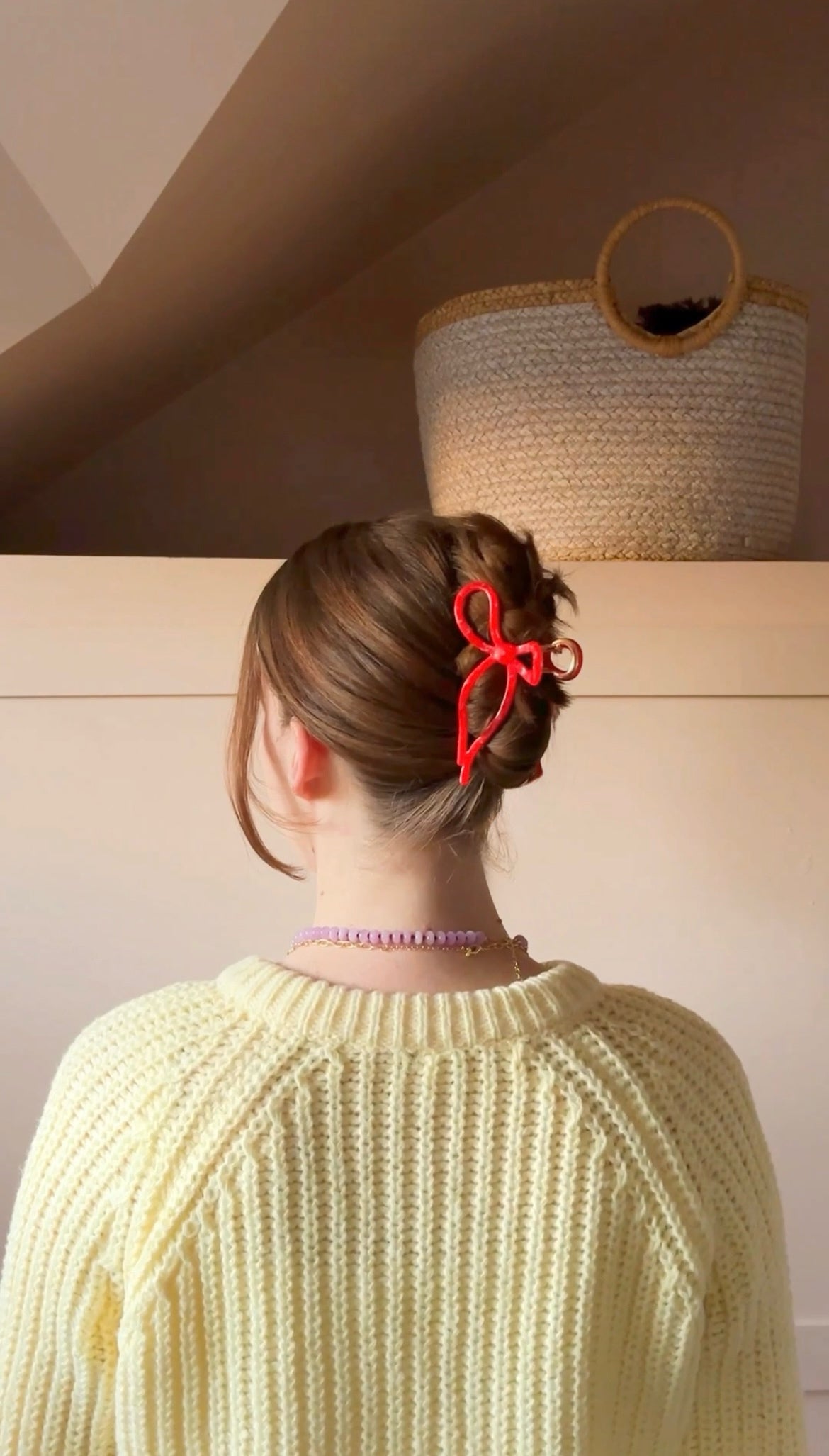 Ribbon Claw Clip