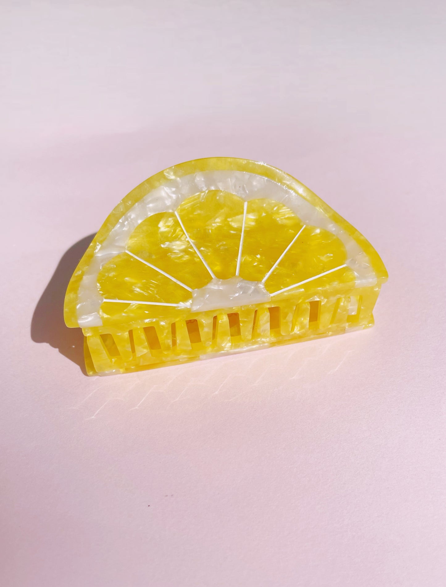 Lemon Claw Clip