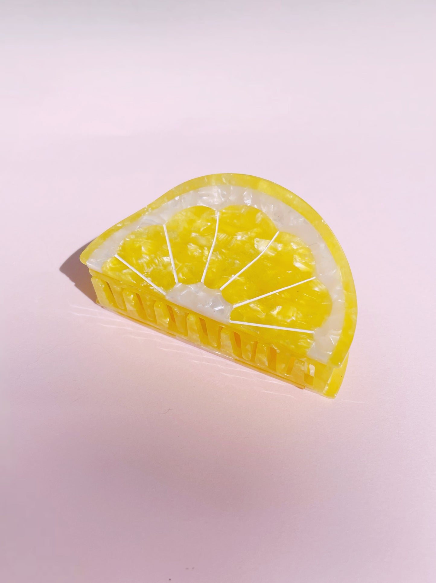 Lemon Claw Clip