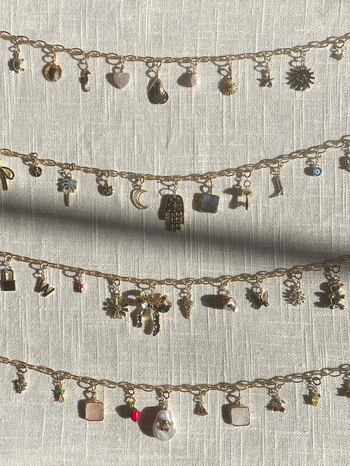 Gold Filled Chains // Necklace + Bracelet