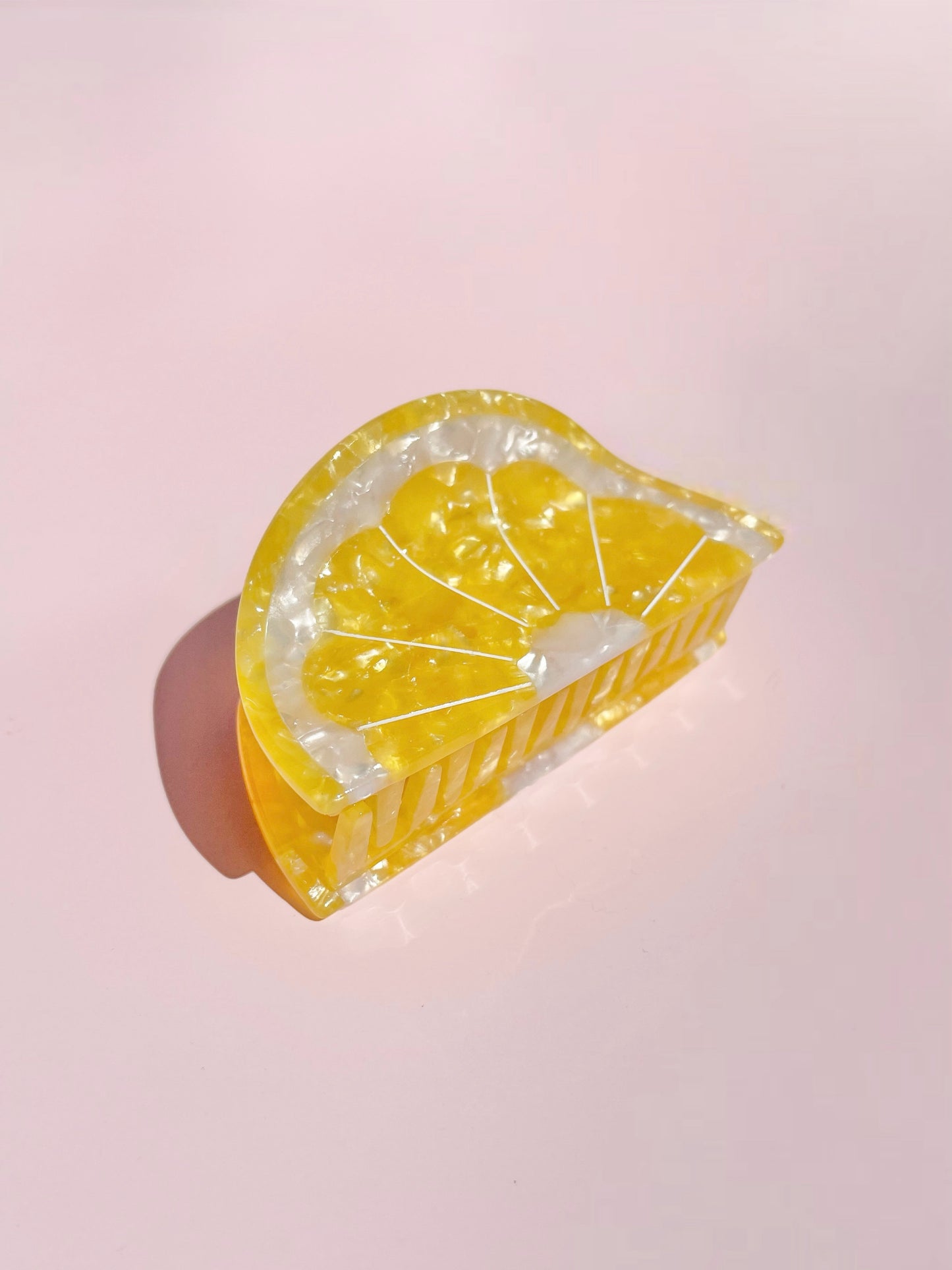 Lemon Claw Clip