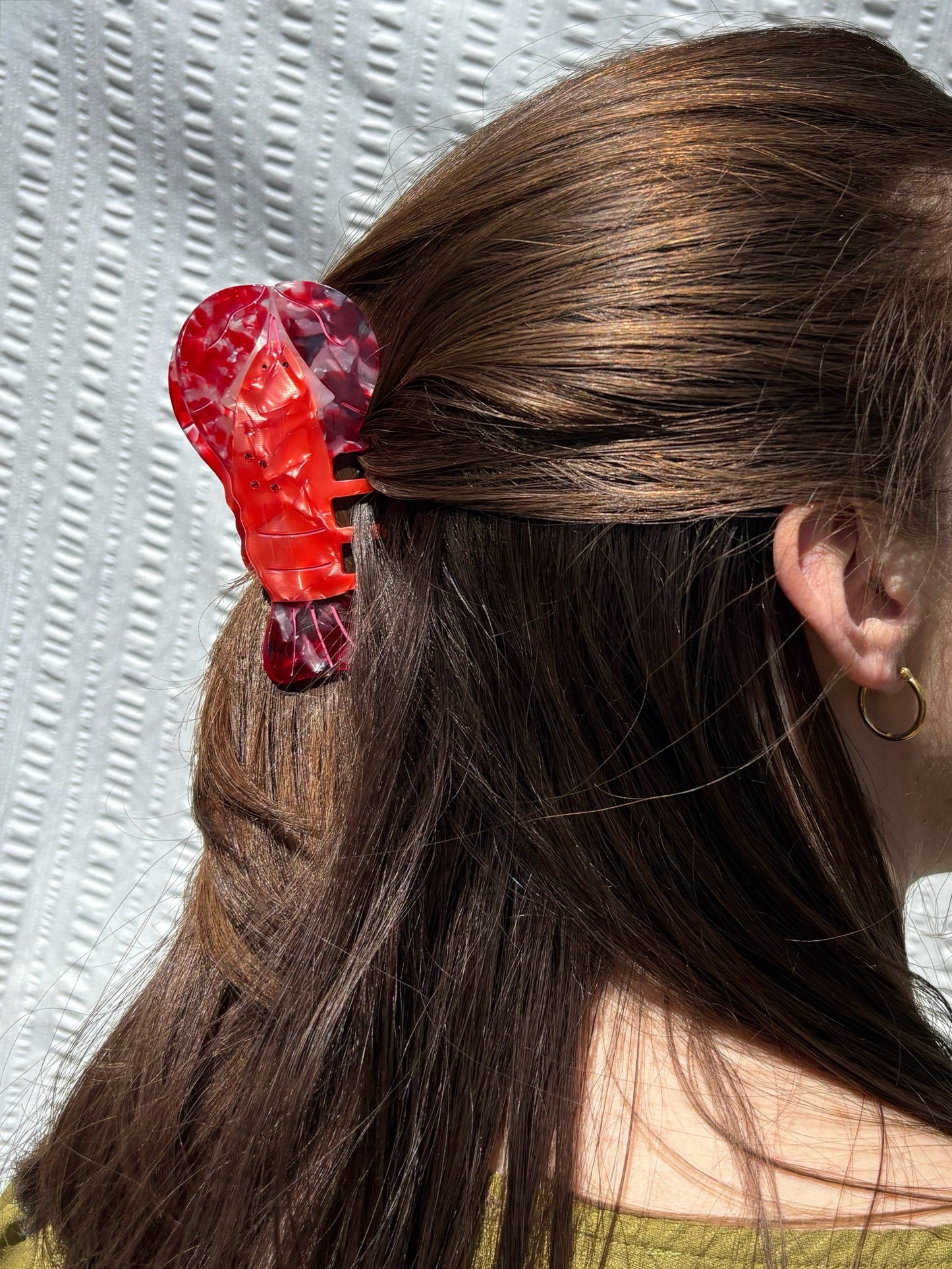 Lobster Claw Clip // Cellulose Acetate