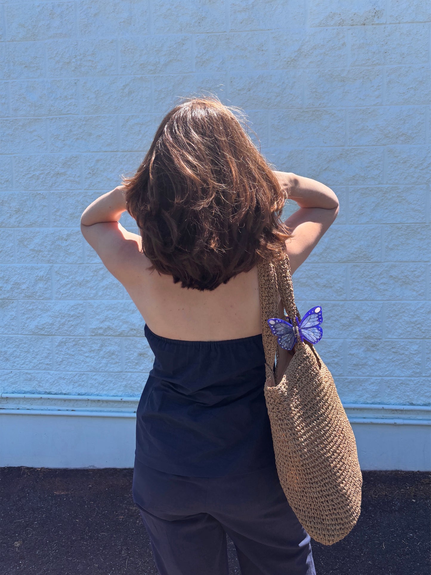 Butterfly Claw Clip // Cellulose Acetate