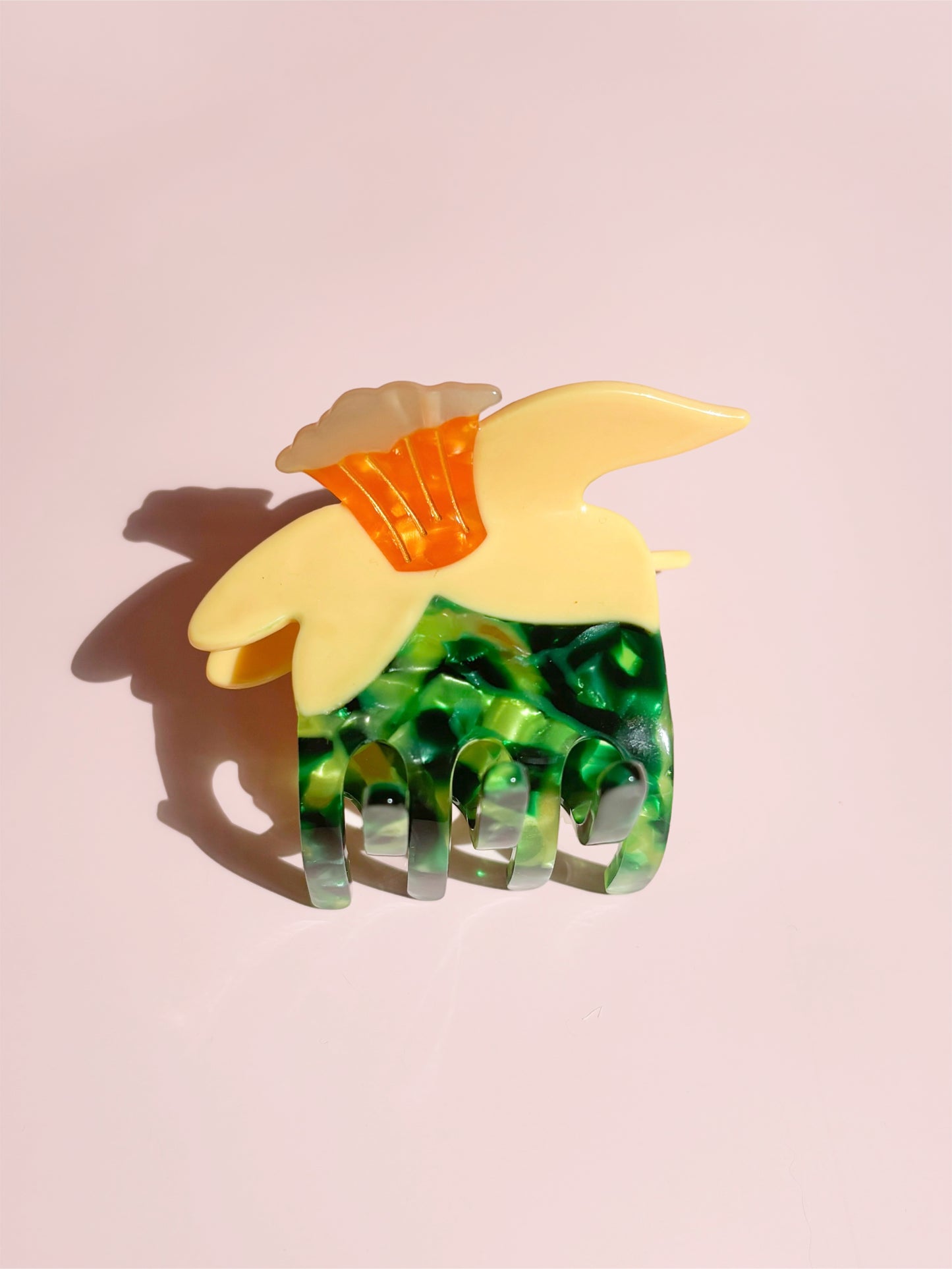 Daffodil Claw Clip