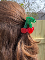 Cherry Claw Clip