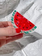 Watermelon Claw Clip