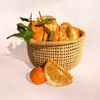 Orange Claw Clip