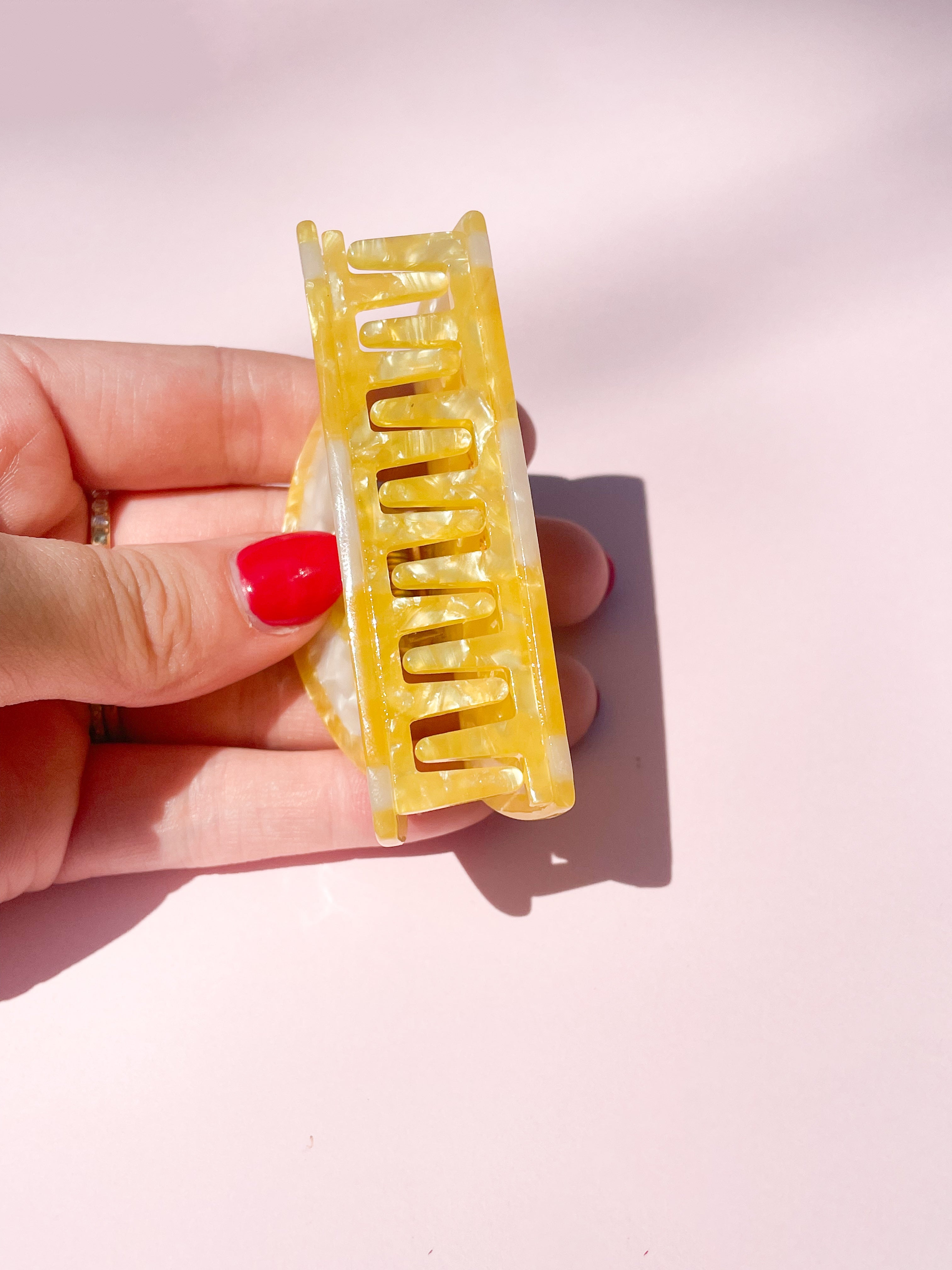 Lemon Claw Clip
