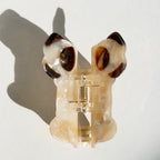 Pug Dog Claw Clip