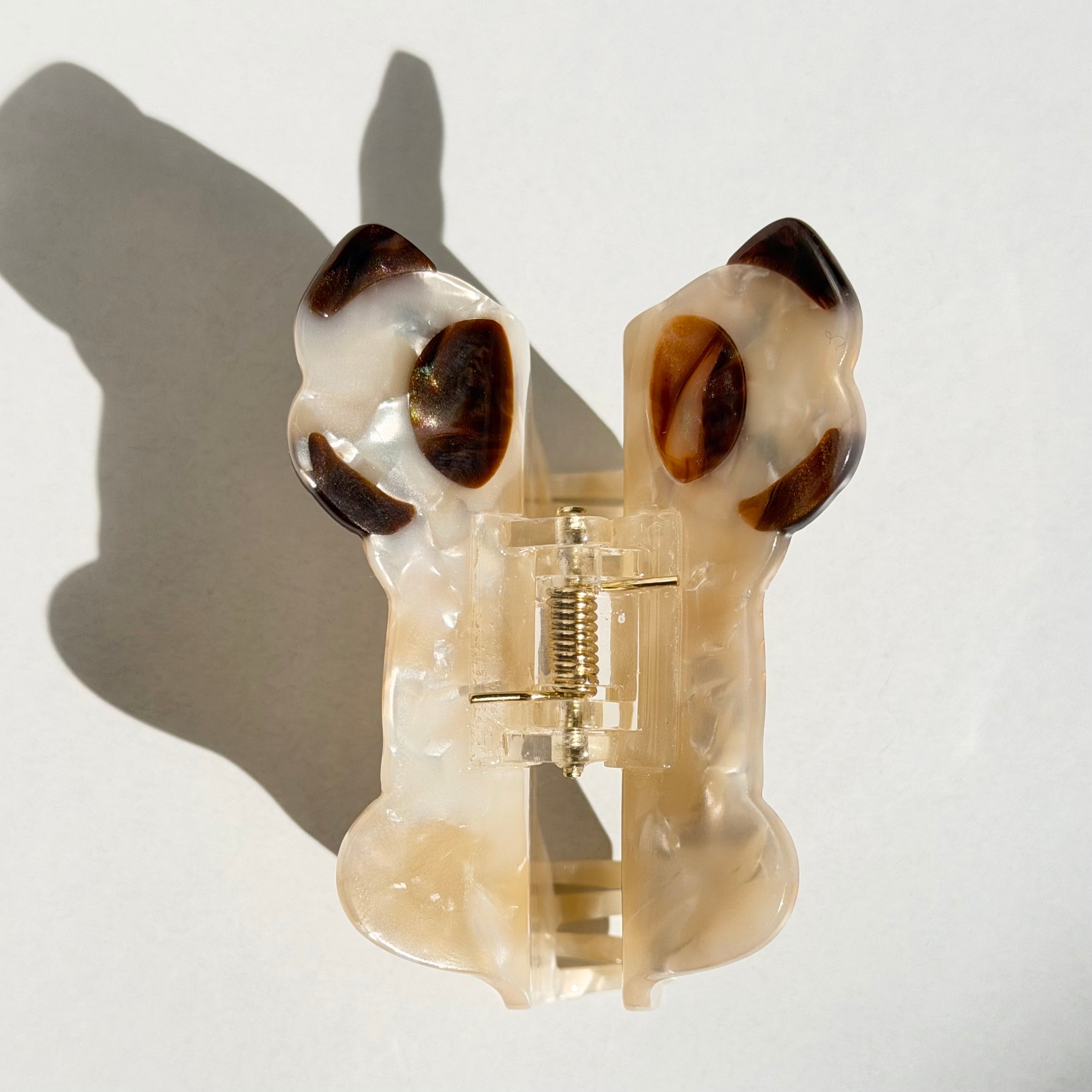 Pug Dog Claw Clip