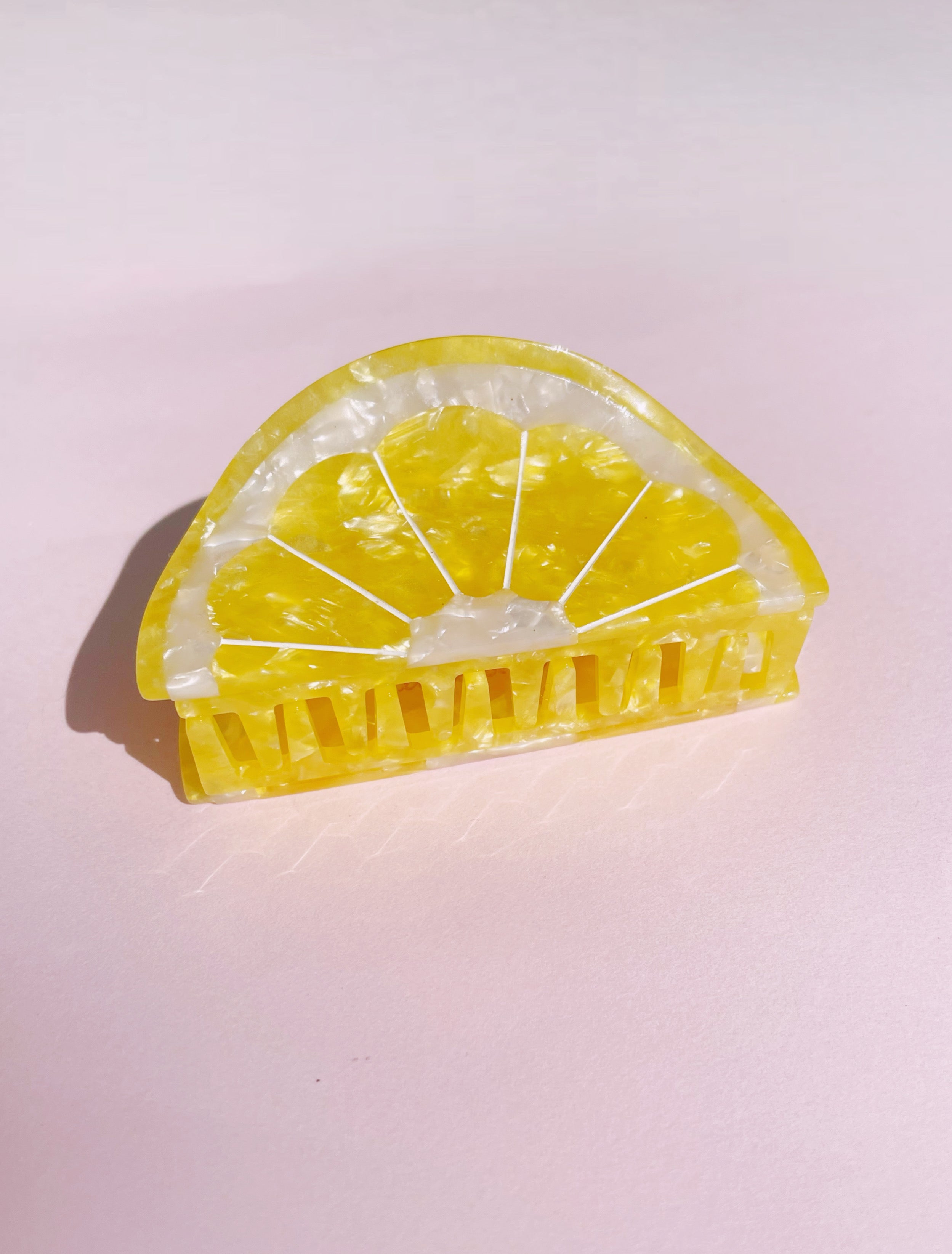 Lemon Claw Clip