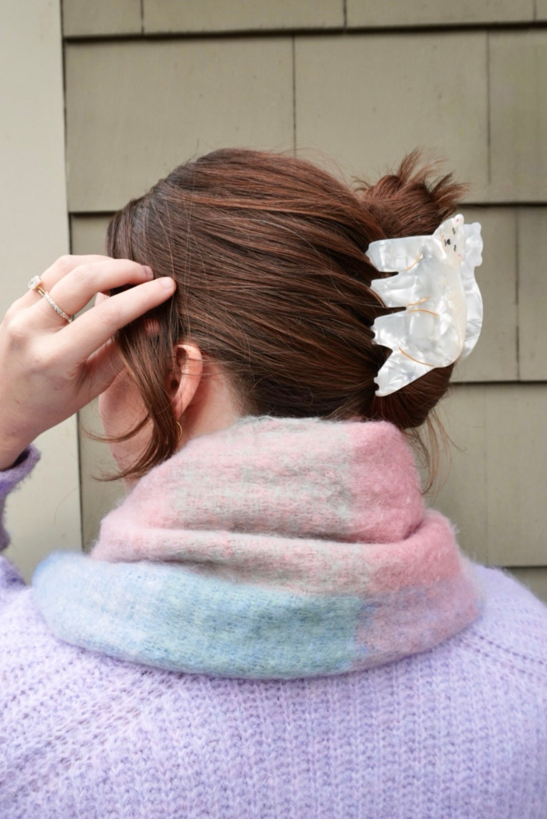 Polar Bear Claw Clip