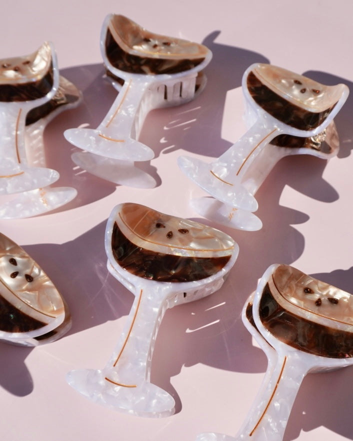 Espresso Martini Claw Clip