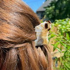 Pug Dog Claw Clip