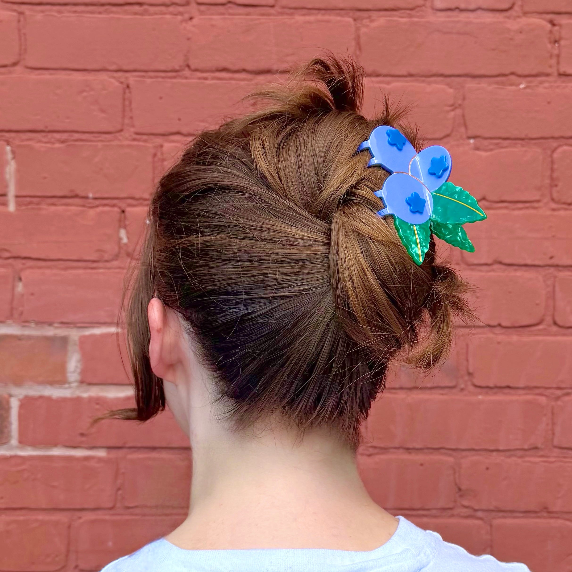 Blueberry Claw Clip