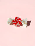 Peppermint Candy Claw Clip