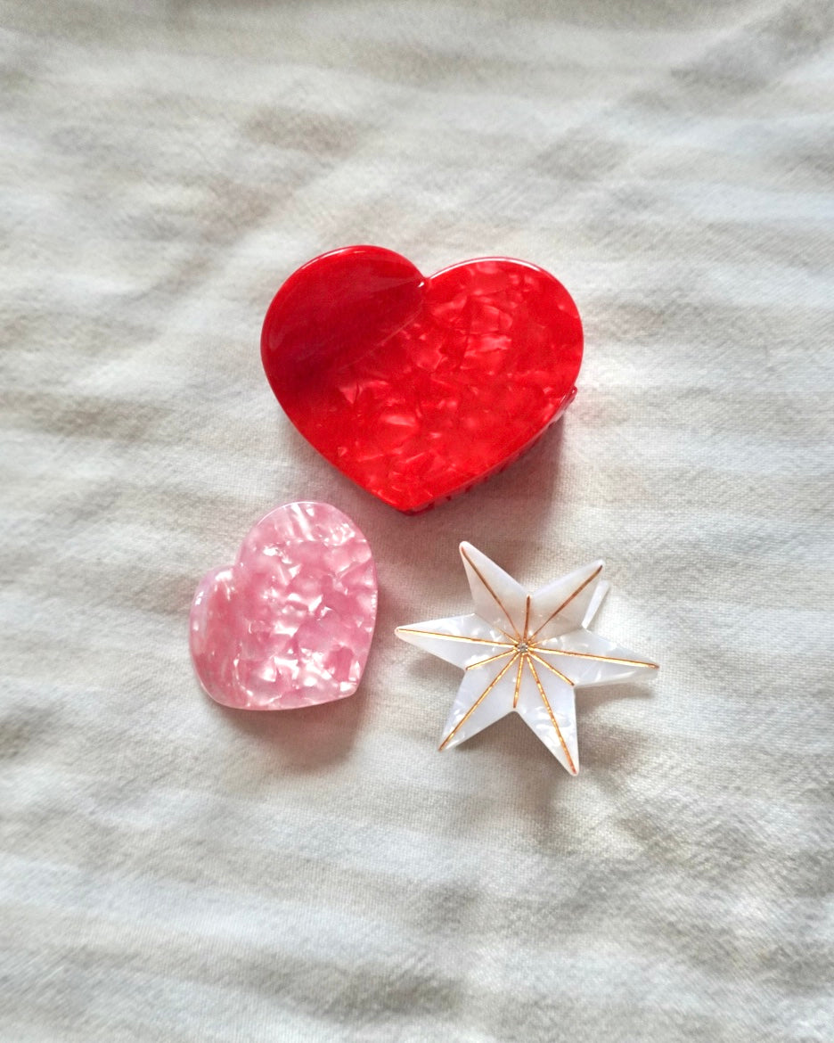 Eloise Claw // Heart Claw Clip