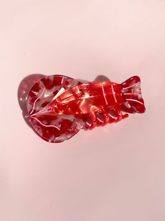 Lobster Claw Clip // Cellulose Acetate