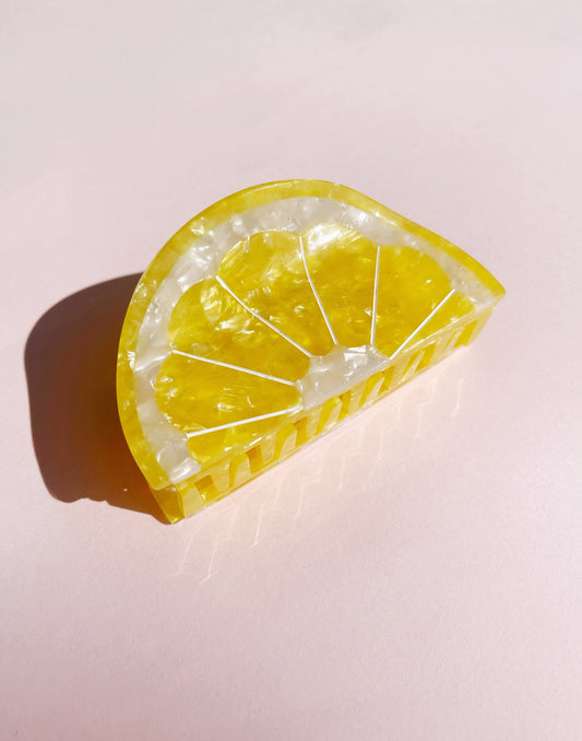 Lemon Claw Clip