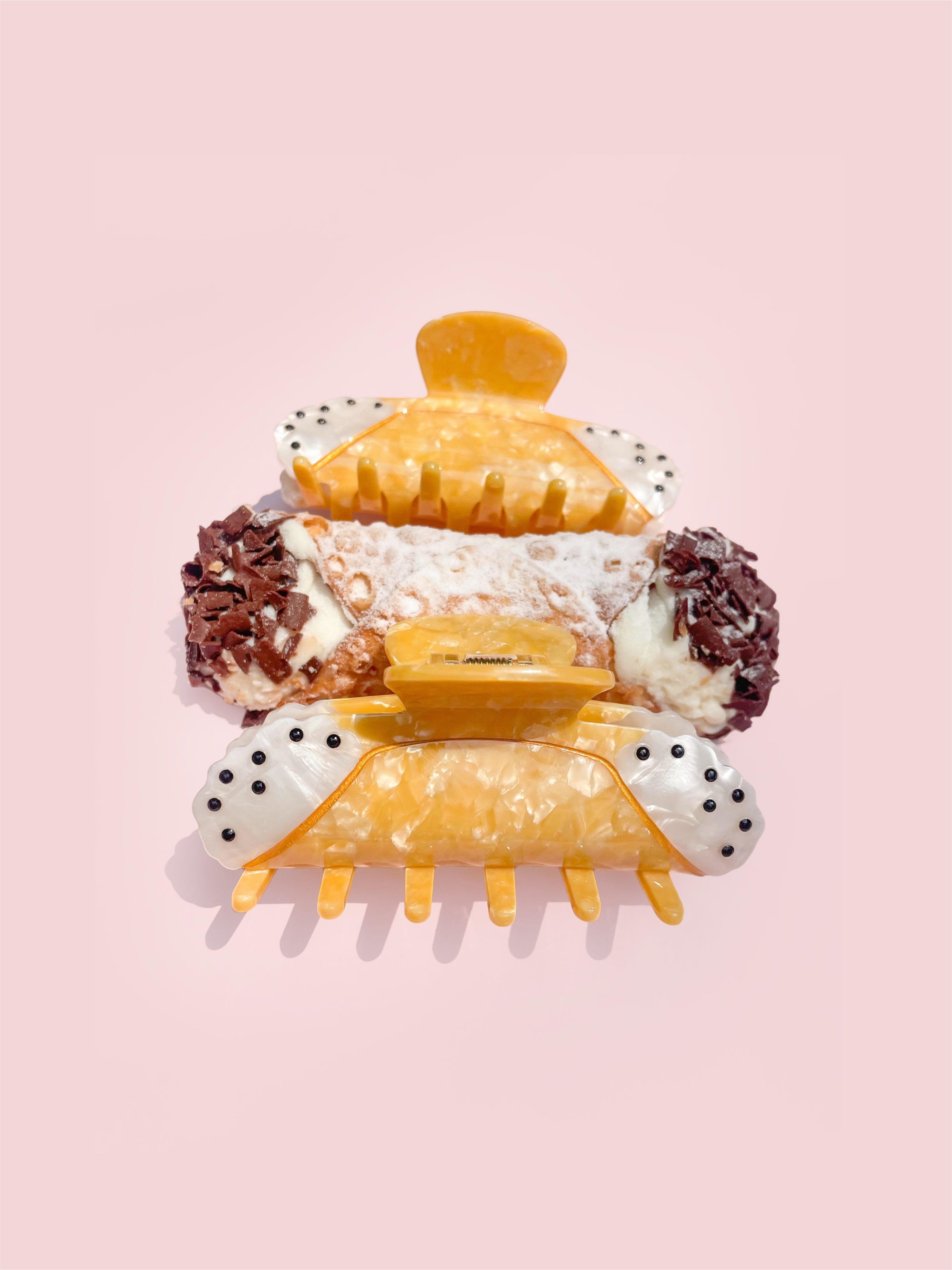Holy Cannoli Claw Clip