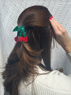 Cherry Claw Clip