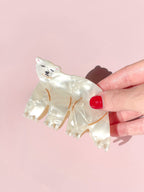 Polar Bear Claw Clip