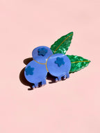 Blueberry Claw Clip