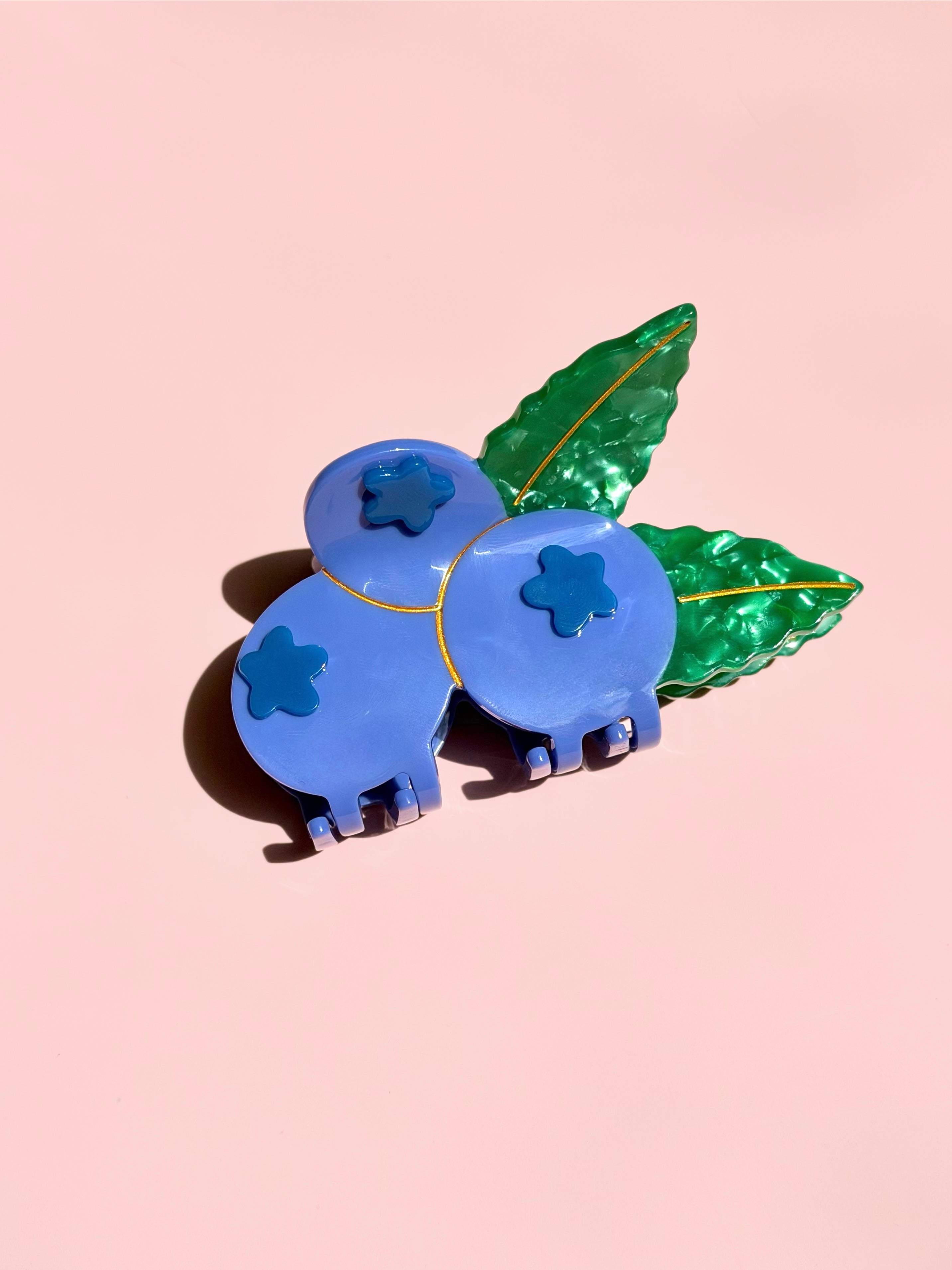 Blueberry Claw Clip