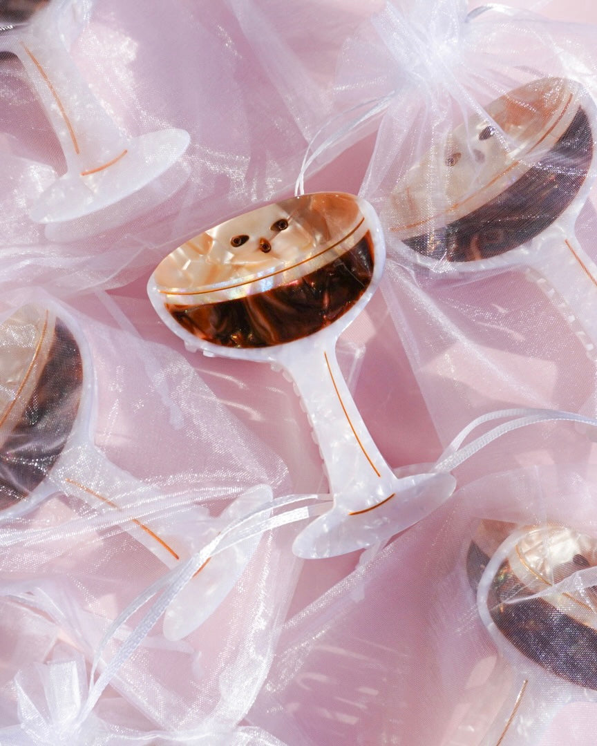 Espresso Martini Claw Clip