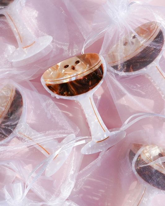 Espresso Martini Claw Clip