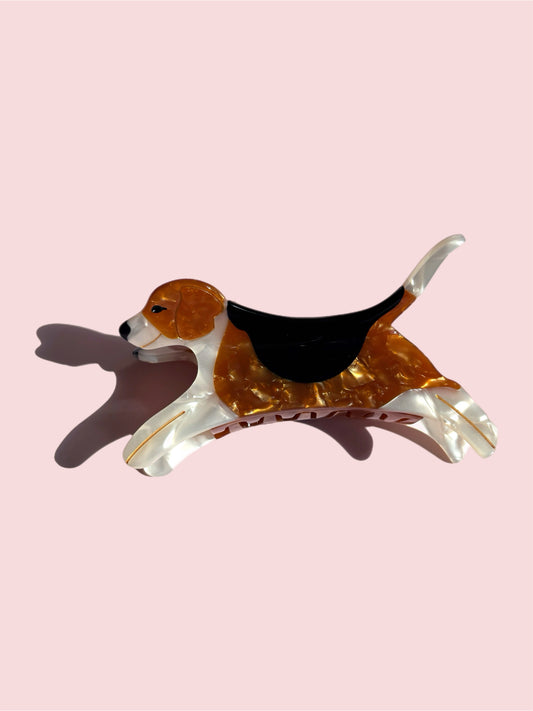 Beagle Dog Claw Clip