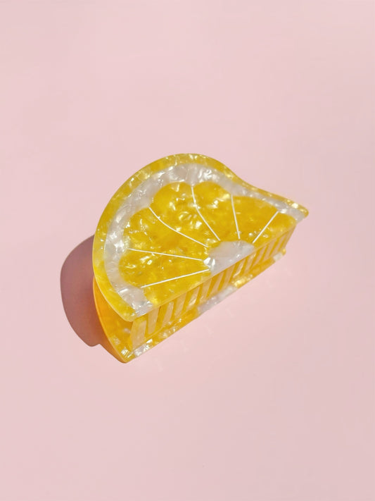 Lemon Claw Clip