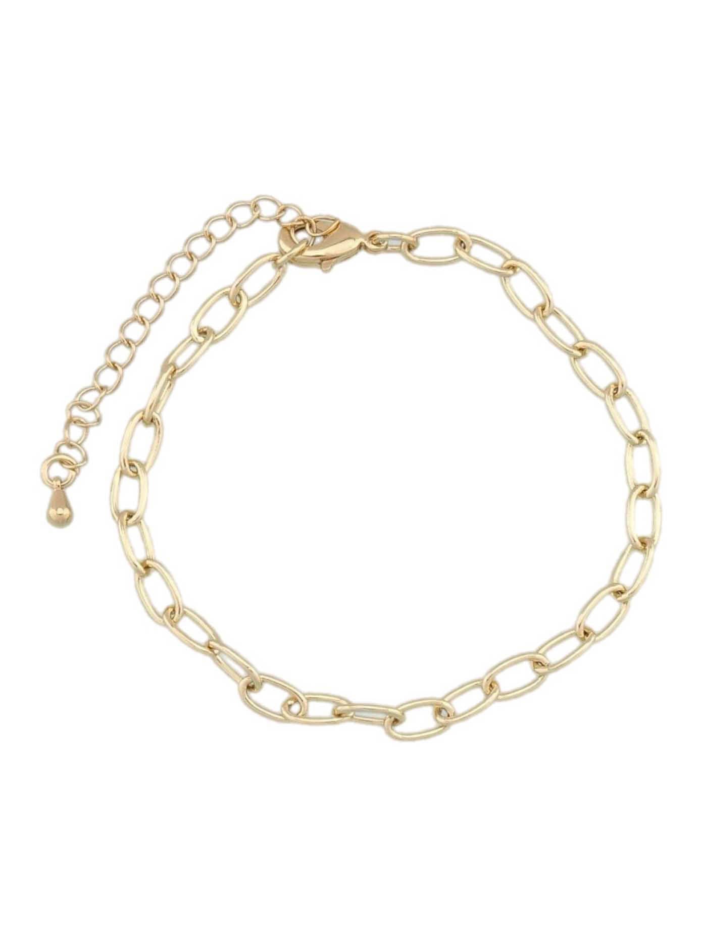 Gold filled charm bracelet
