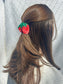 Strawberry Claw Clip // Cellulose Acetate