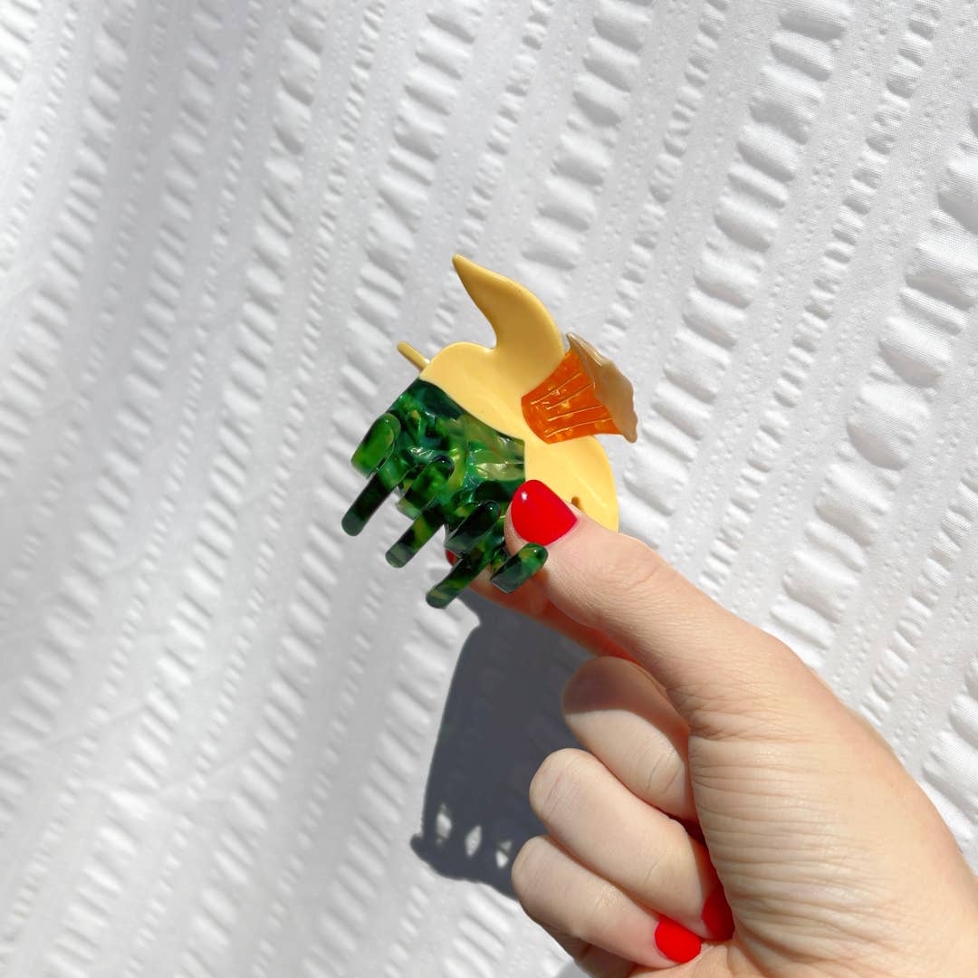 Daffodil Claw Clip