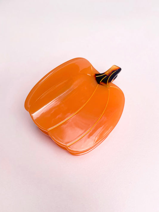 Pumpkin Claw Clip