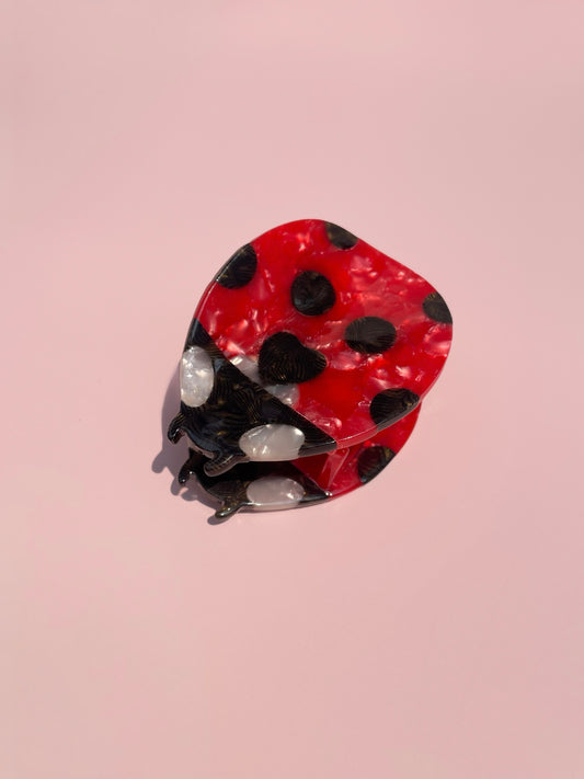 Ladybug Claw Clip