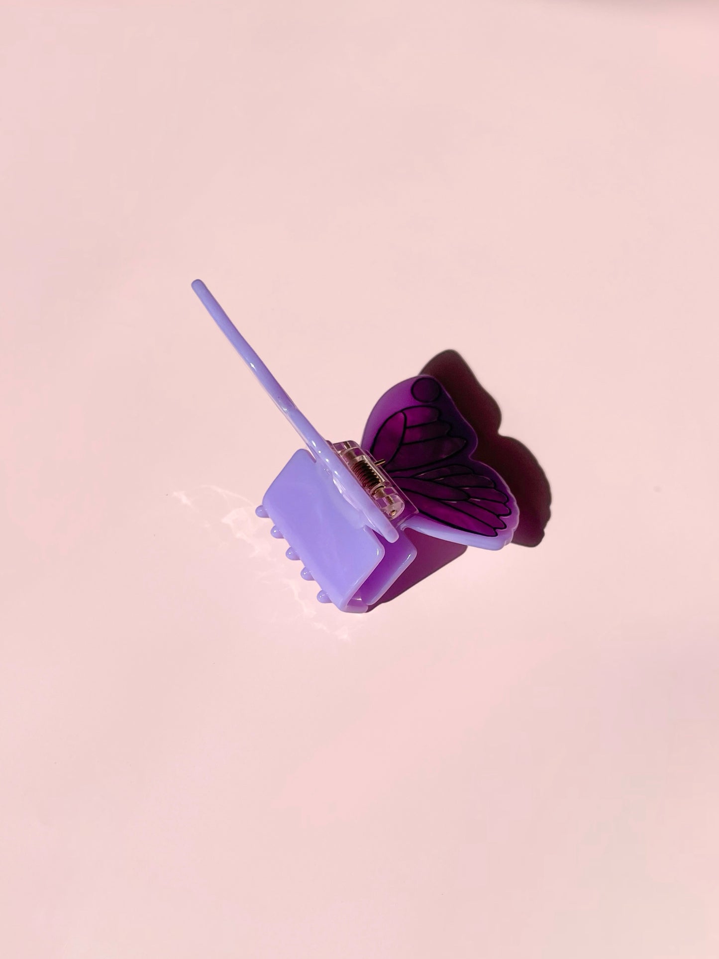 Butterfly Claw Clip // Cellulose Acetate